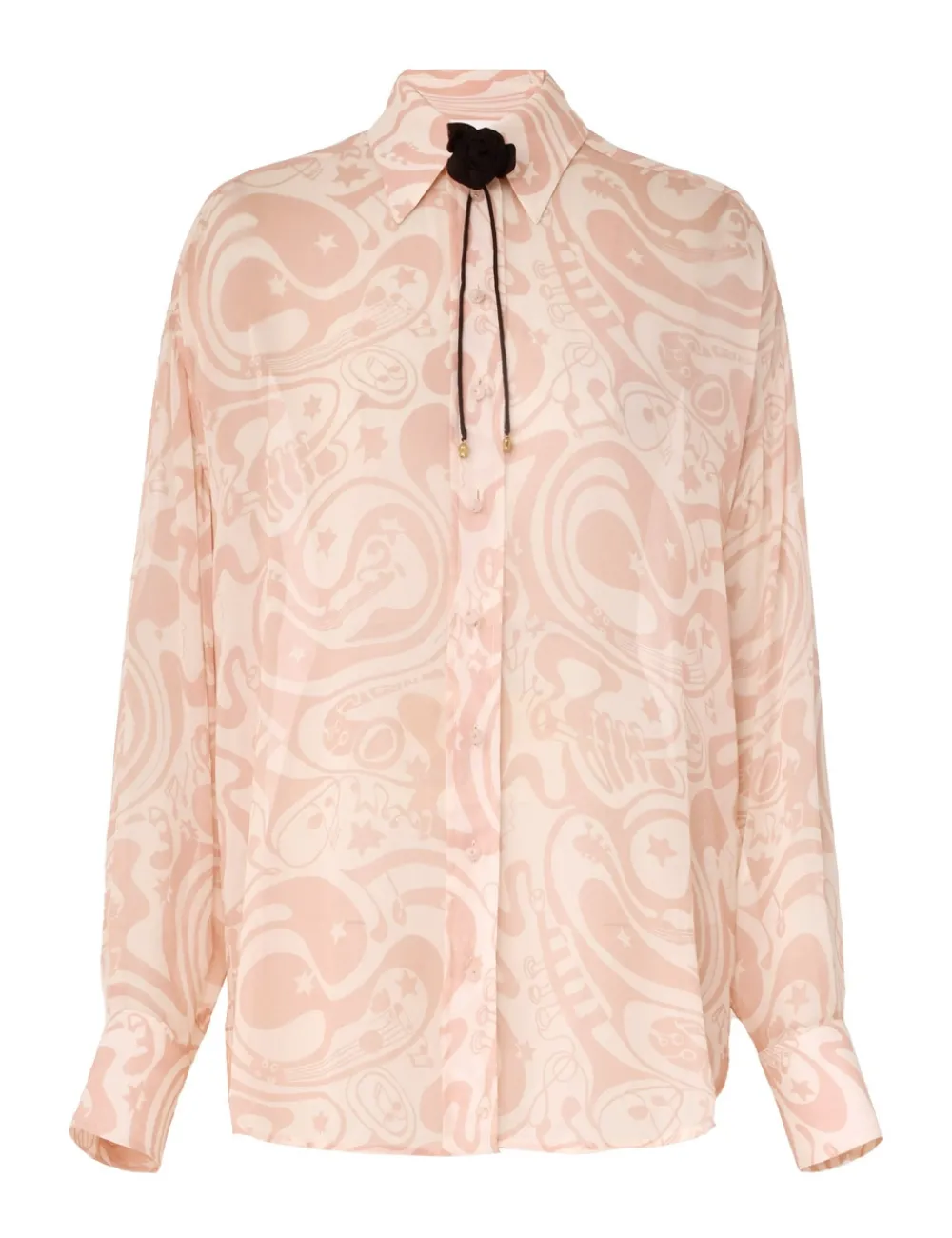 ZIMMERMANN Matchmaker Relaxed Shirt-Women Clothing