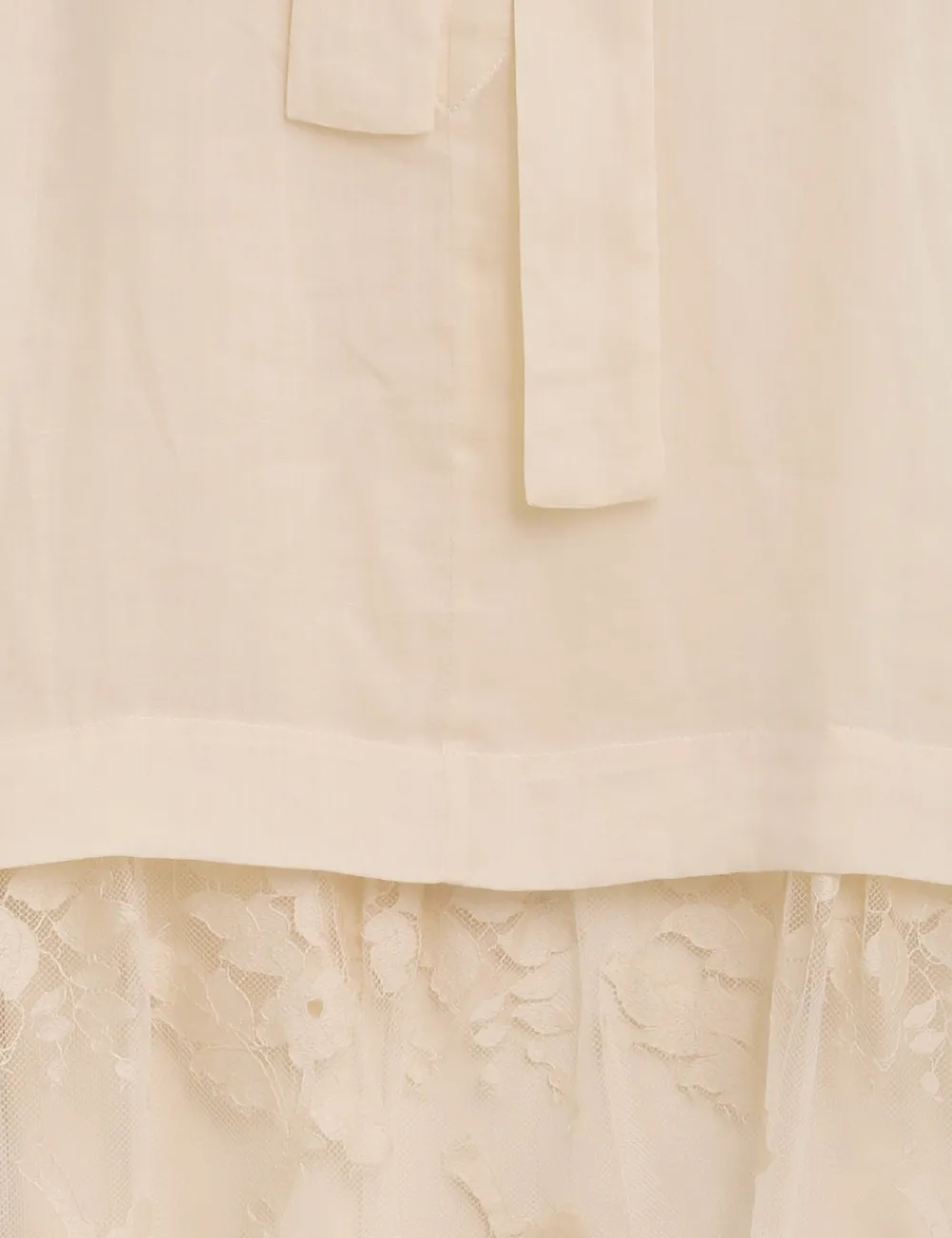 ZIMMERMANN Luminosity Lace Shirt-Women In Denim