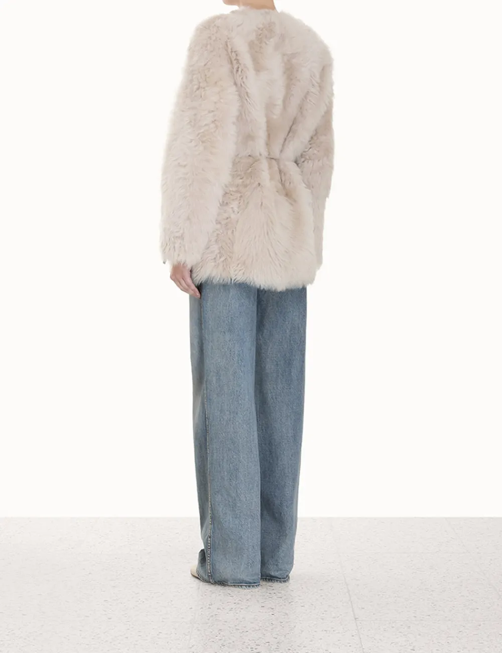 ZIMMERMANN Luminosity Shearling Jacket-Women Clothing