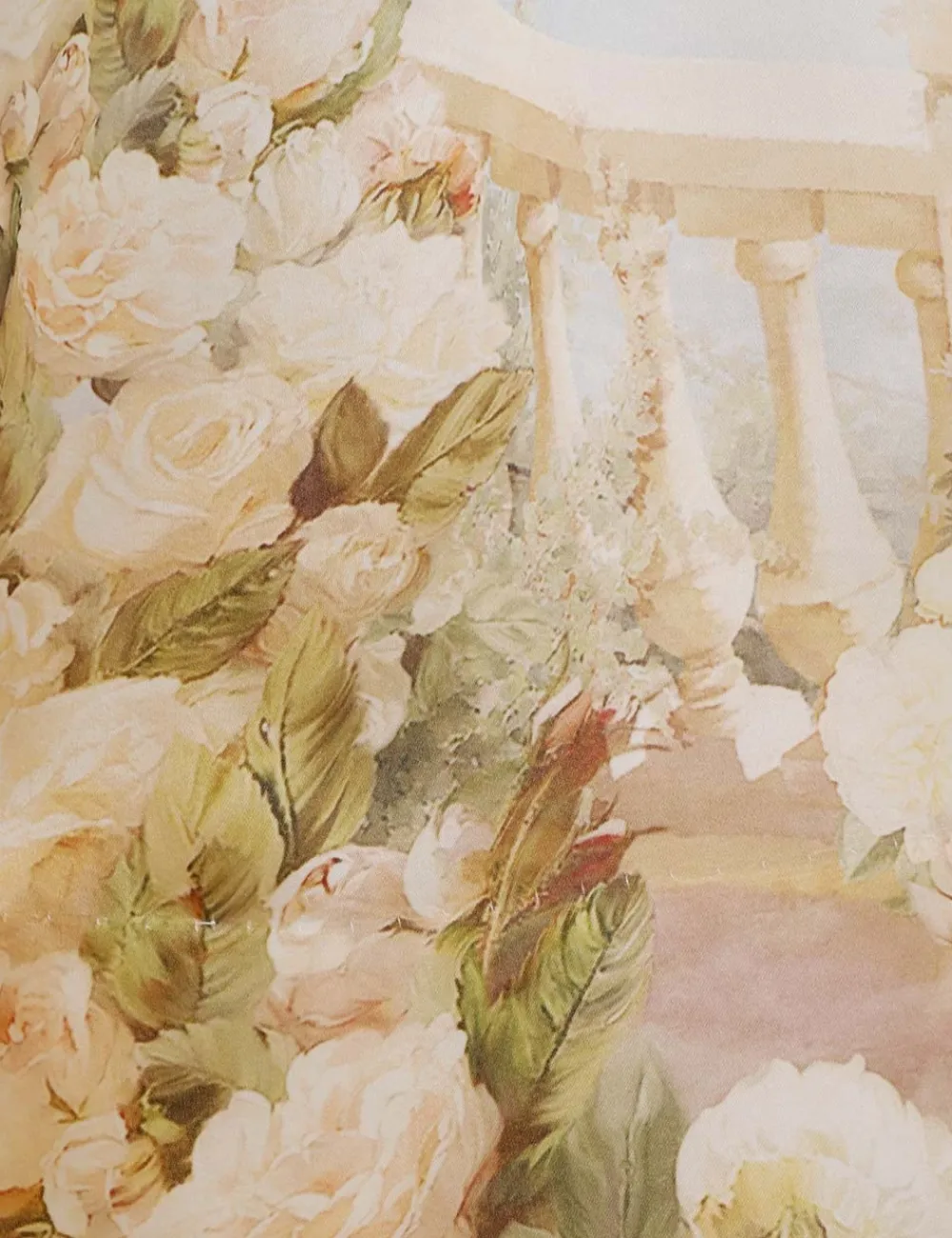 ZIMMERMANN Lyrical Ruched Midi Dress-Women Dresses