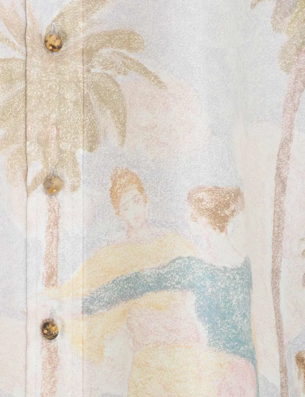 ZIMMERMANN Sensory Spliced Shirt-Women Luminosity