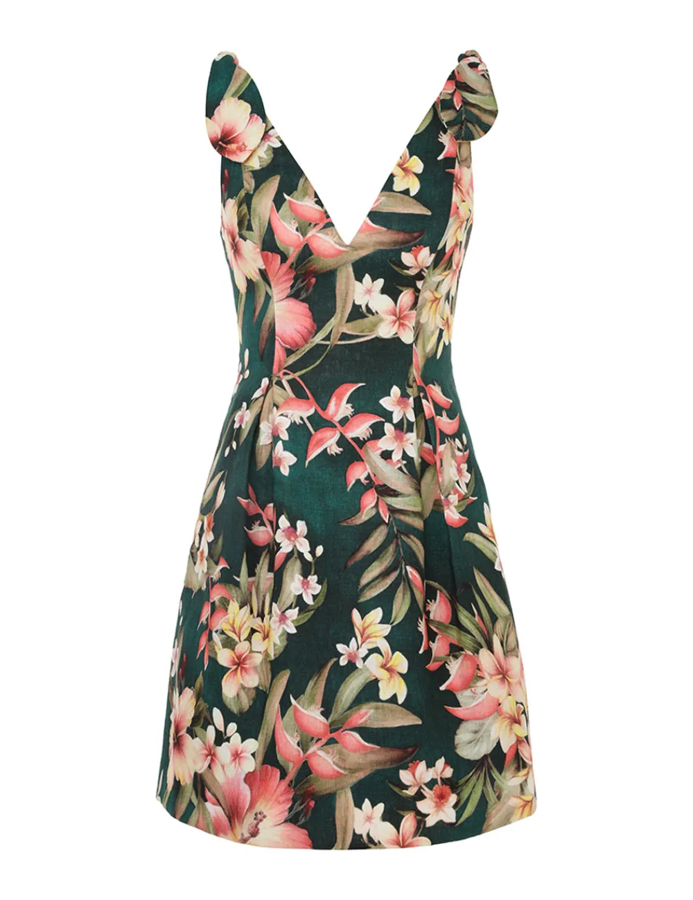 ZIMMERMANN Lexi Tie Mini Dress-Women Dresses & Coverups