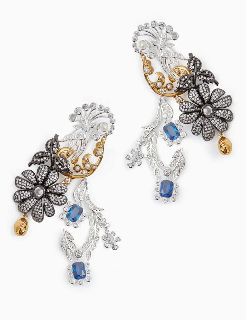 ZIMMERMANN Tangled Collage Earrings-Women Accessories