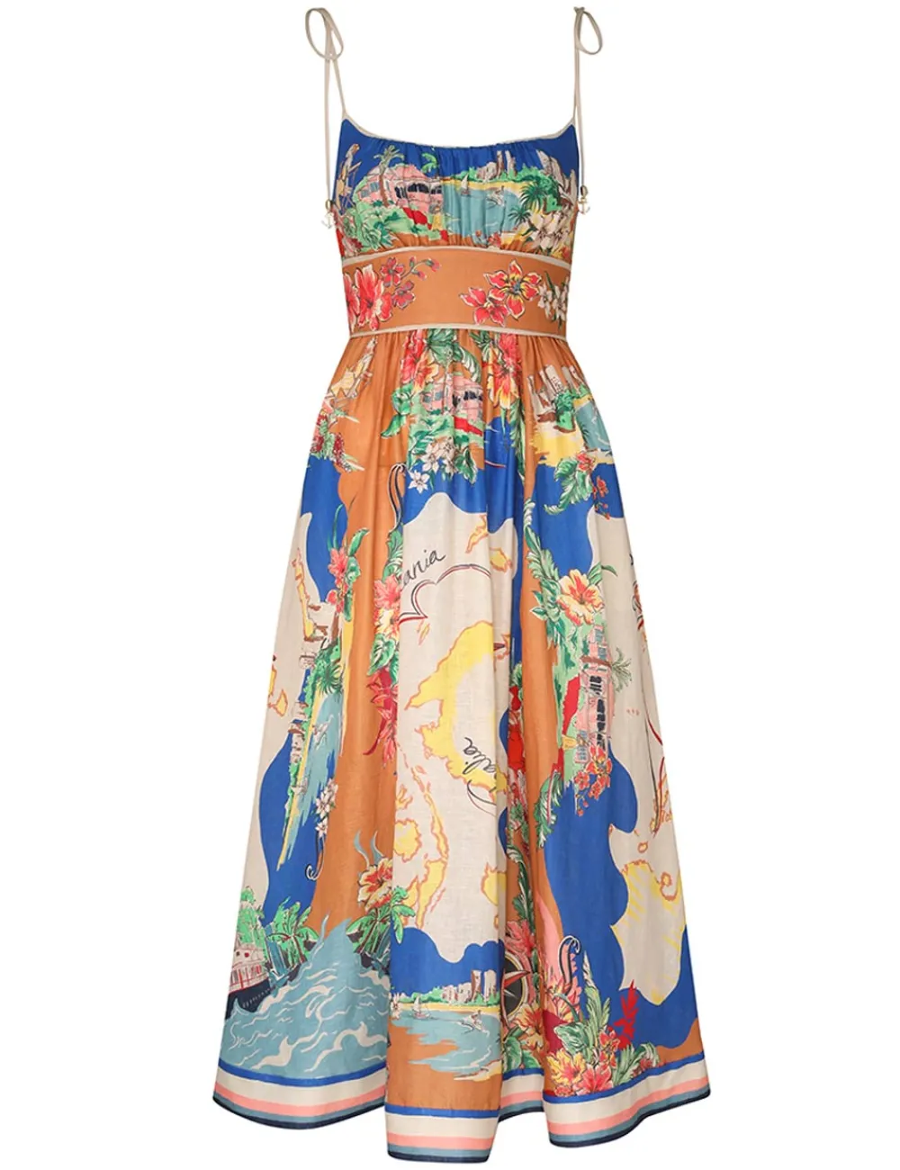 ZIMMERMANN Alight Picnic Dress-Women Clothing