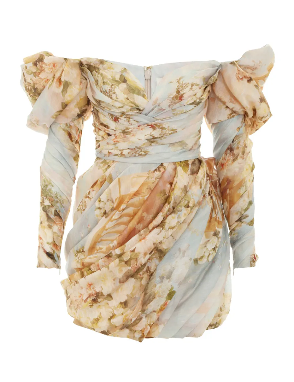 ZIMMERMANN Luminosity Drape Mini Dress-Women Form & Light