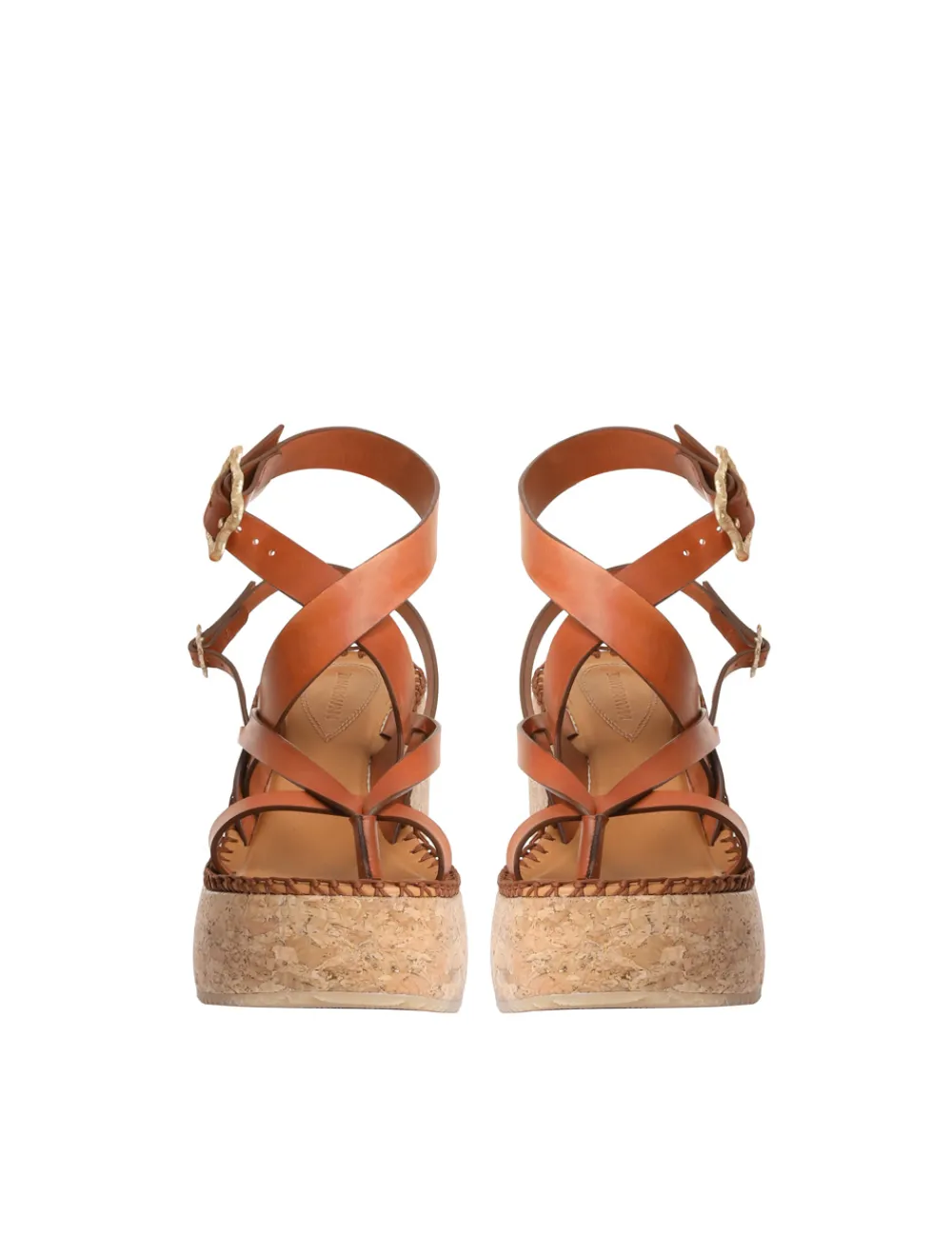 ZIMMERMANN Multi-Strap Sandal Wedge-Women Sandals