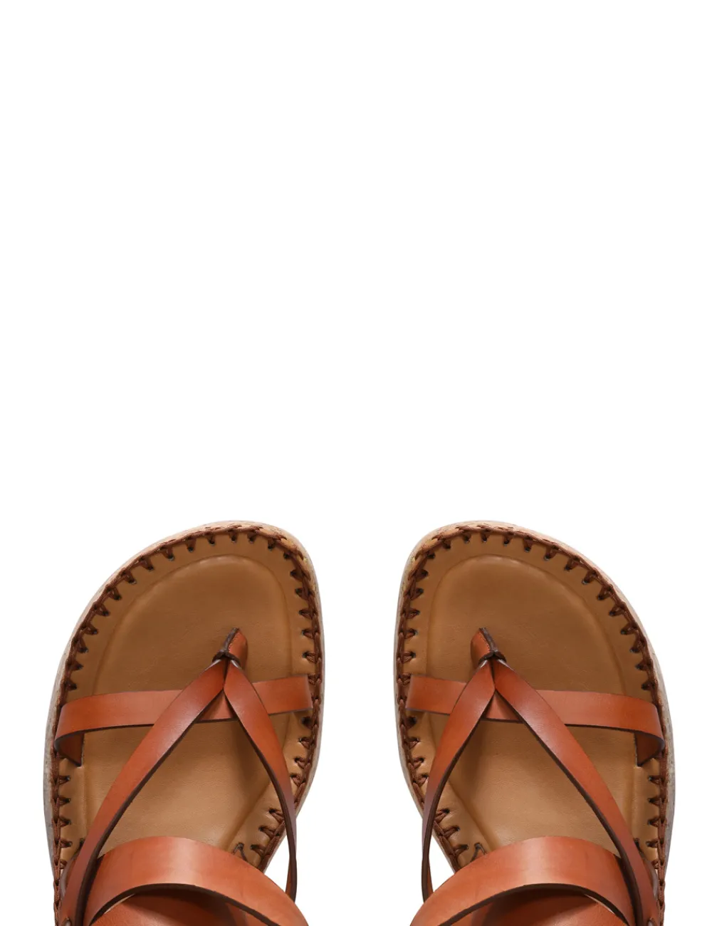 ZIMMERMANN Multi-Strap Sandal Wedge-Women Sandals