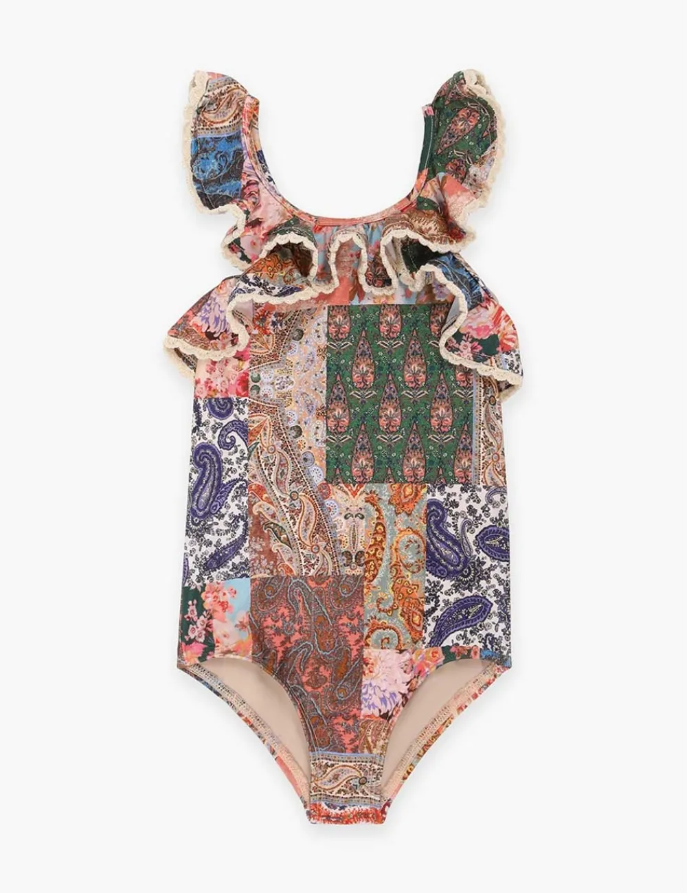 ZIMMERMANN Devi Trim Frill 1Pc-Women Swimwear