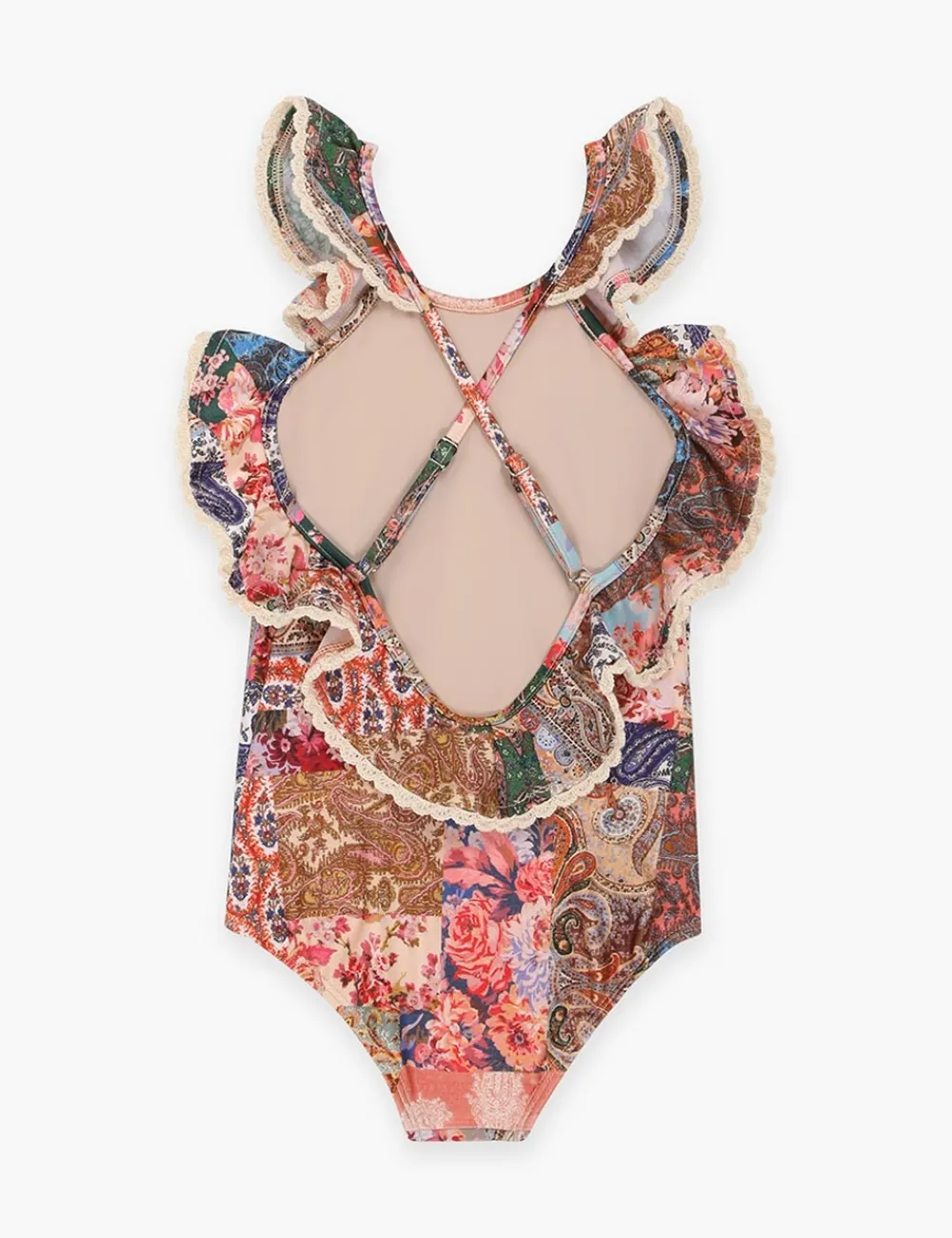 ZIMMERMANN Devi Trim Frill 1Pc-Women Swimwear