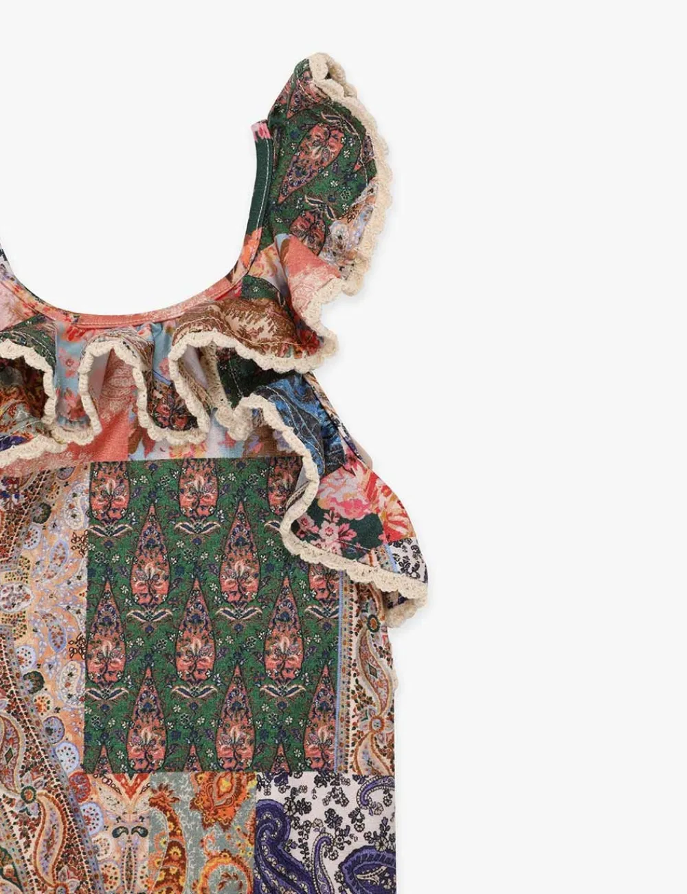 ZIMMERMANN Devi Trim Frill 1Pc-Women Swimwear