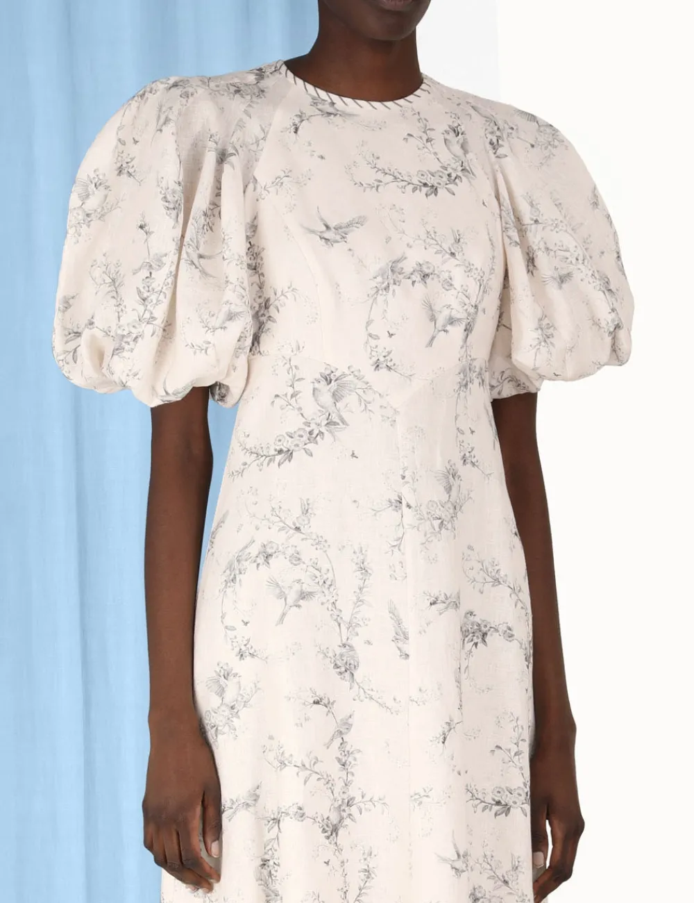 ZIMMERMANN Day Midi Dress-Women Dresses