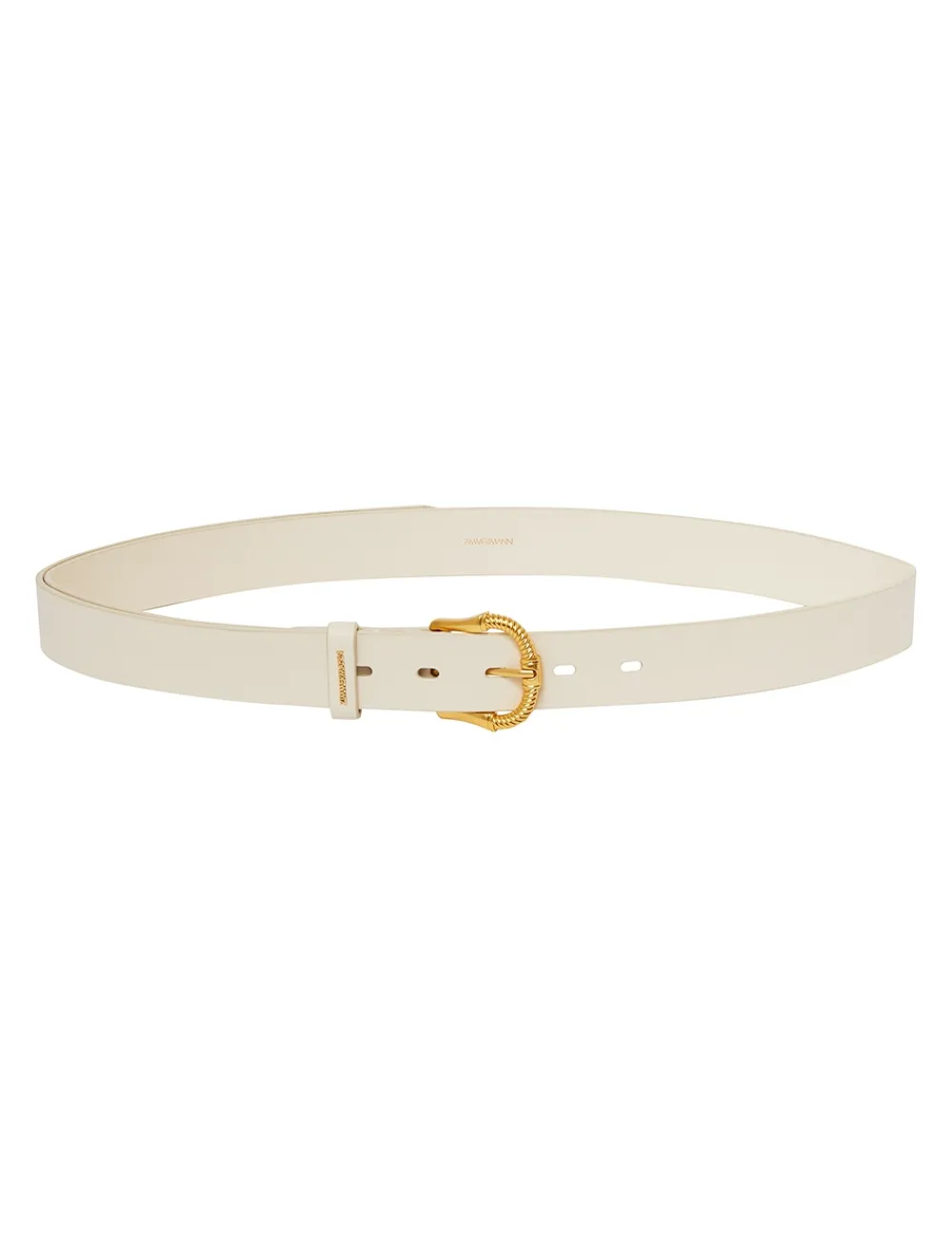 ZIMMERMANN Twisted Buckle Leather Belt 30-Women Accessories