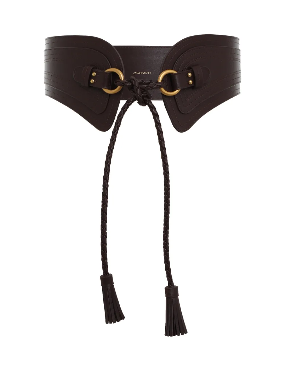 ZIMMERMANN Corset Tie Belt-Women Luminosity