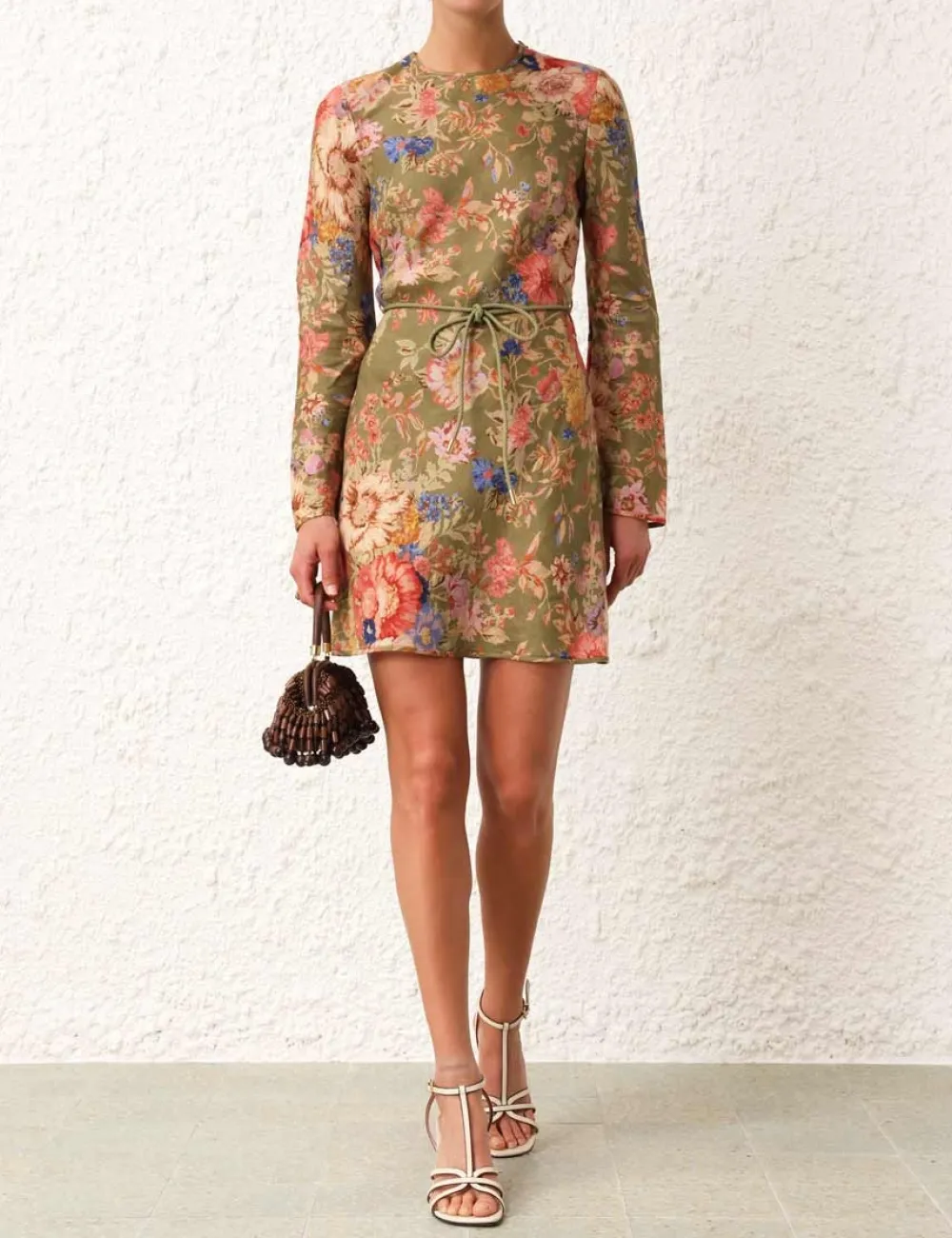 ZIMMERMANN August Bias Mini Dress-Women Clothing