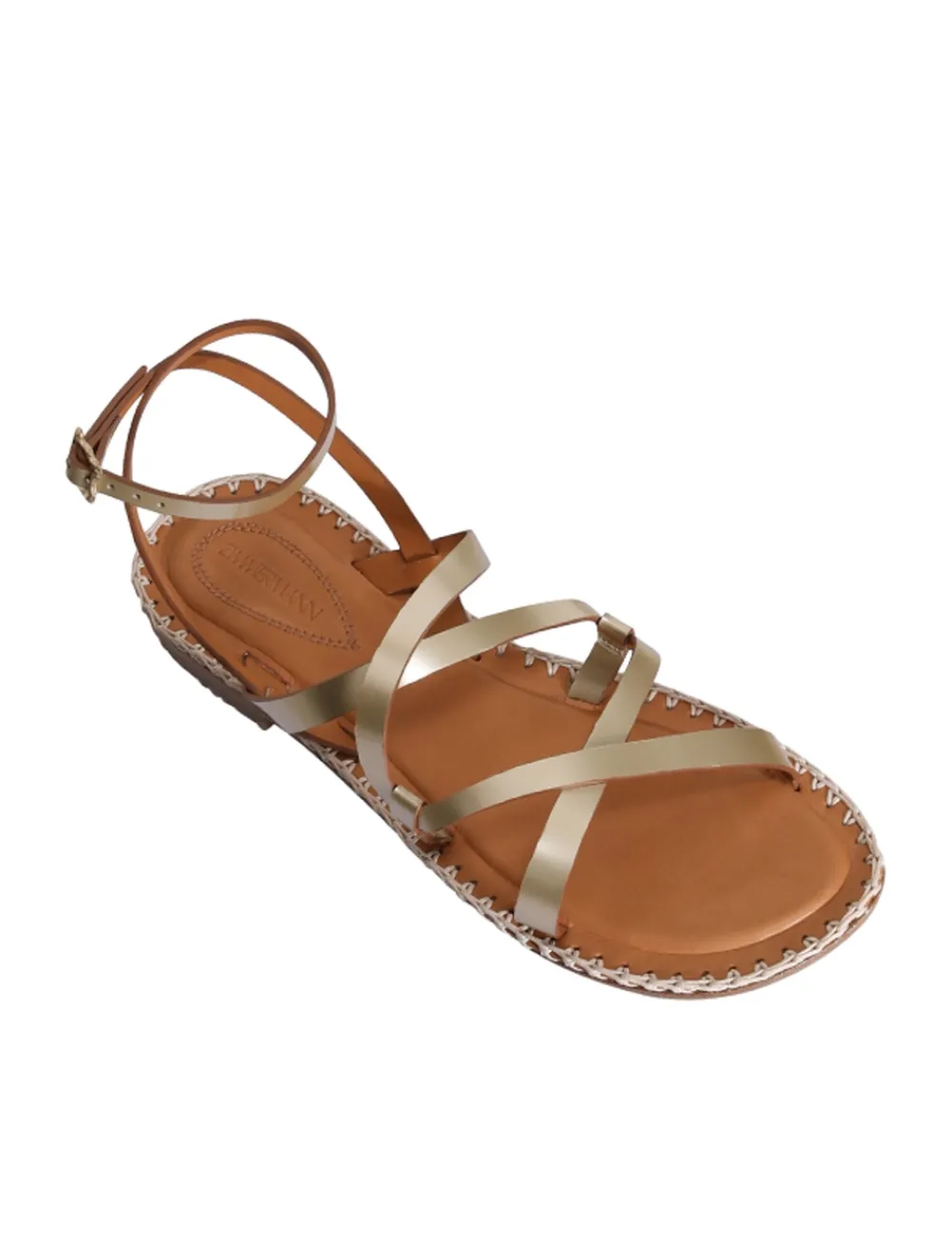 ZIMMERMANN Criss-Cross Sandal-Women Sandals