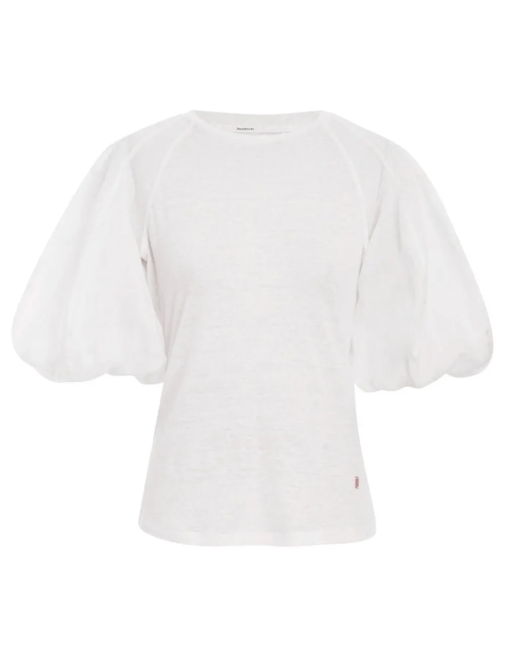 ZIMMERMANN Lantern Sleeve Tee-Women Tops