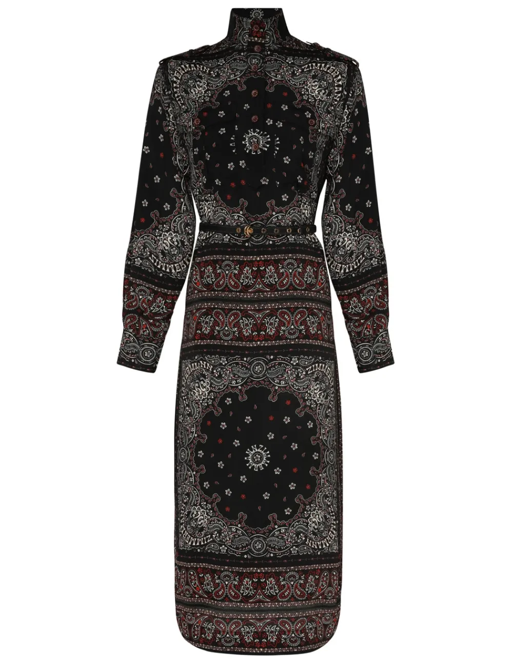 ZIMMERMANN Utility Midi Dress-Women Dresses