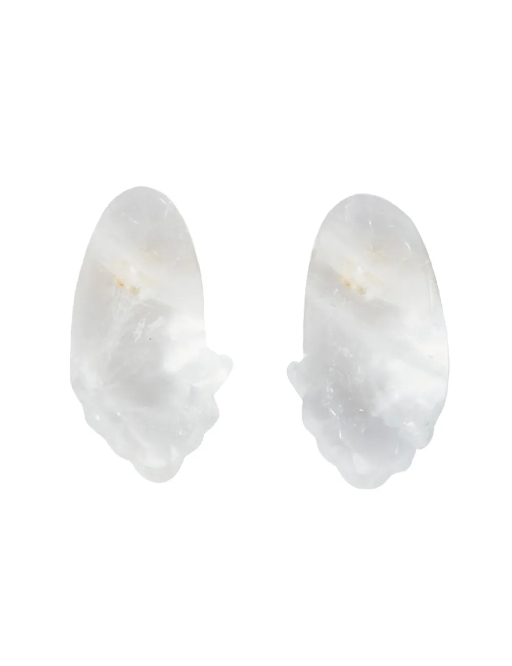 ZIMMERMANN Crystal Carved Pebble Earrings-Women Luminosity