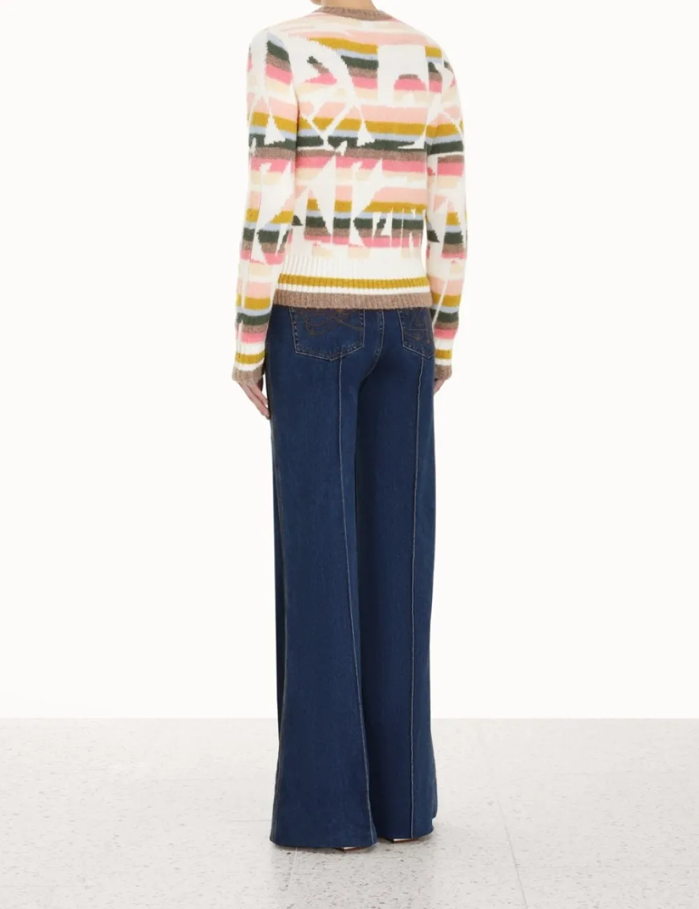 ZIMMERMANN Lyrical Jacquard Sweater-Women Knitwear