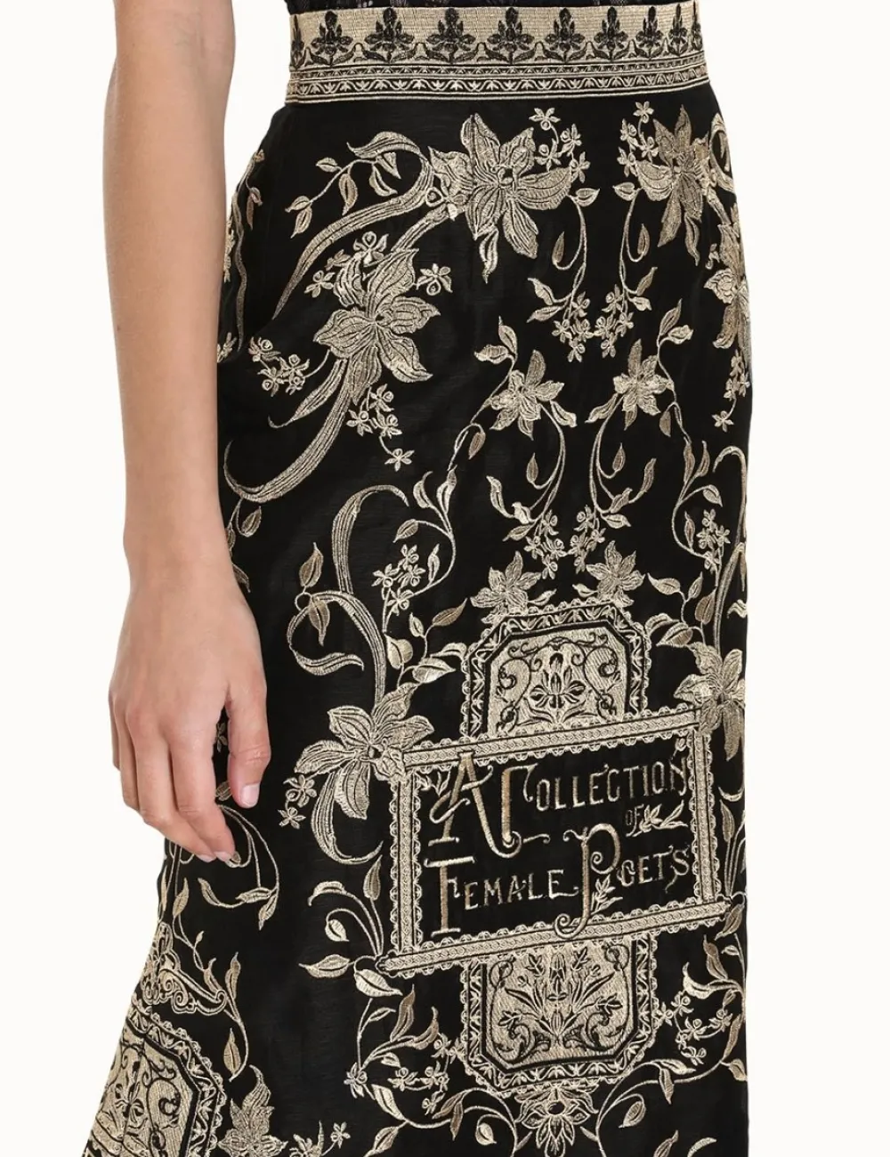 ZIMMERMANN Lyrical Embroidery Maxi Skirt-Women Skirts