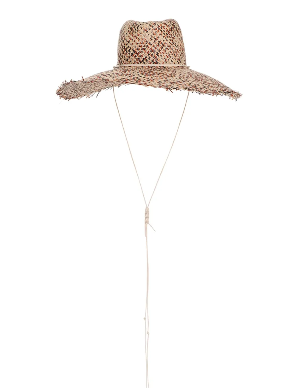 ZIMMERMANN Multi Tone Straw Fedora-Women Hats