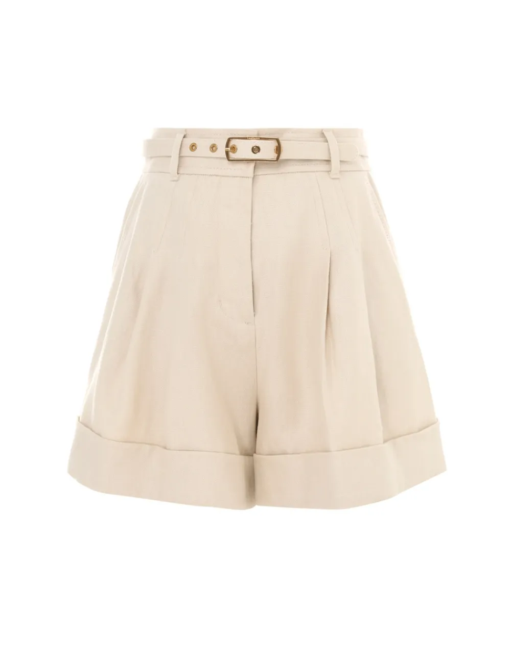 ZIMMERMANN Matchmaker Tuck Front Short-Women Clothing
