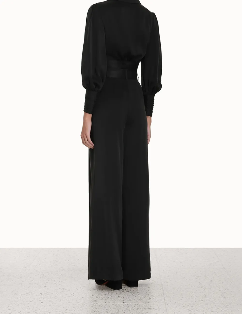 ZIMMERMANN Silk Wrap Top-Women Luminosity