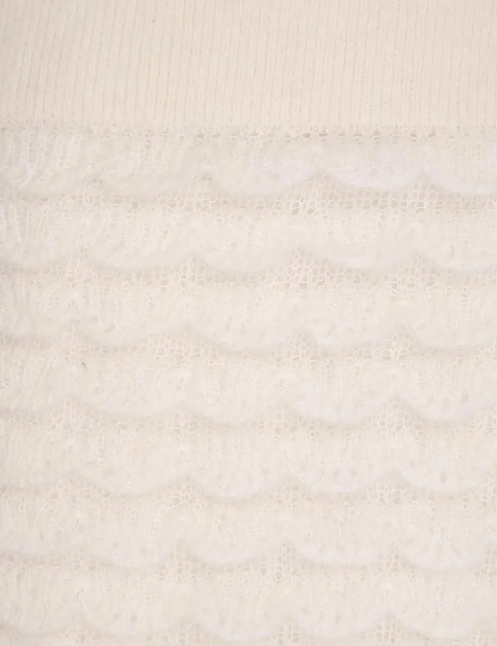 ZIMMERMANN Luminosity Scallop Skirt-Women Skirts