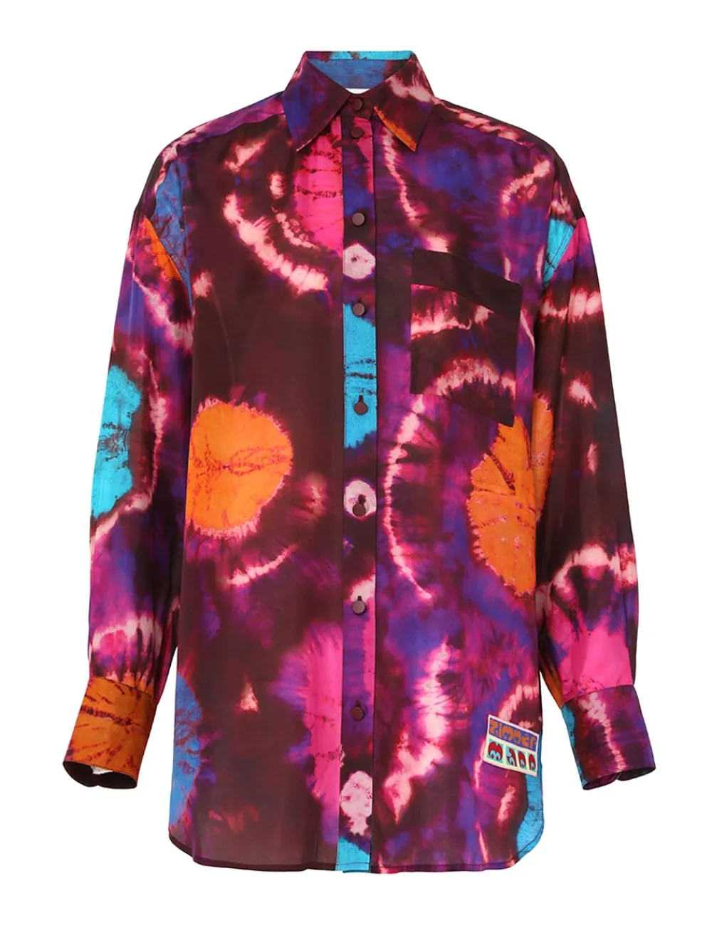 ZIMMERMANN Acadian Relaxed Shirt-Women Clothing