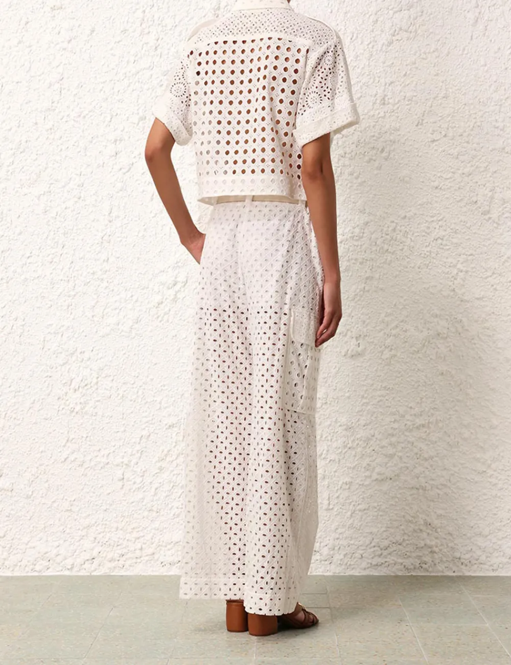 ZIMMERMANN Matchmaker Anglaise Pant-Women Clothing