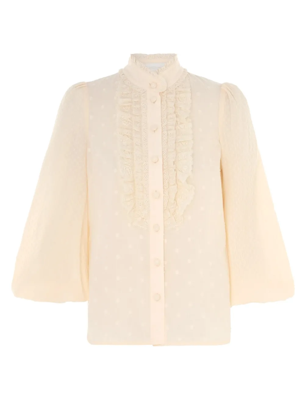 ZIMMERMANN August Long Sleeve Blouse-Women Tops