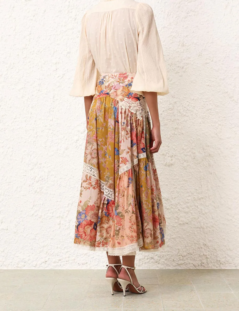 ZIMMERMANN August Long Sleeve Blouse-Women Tops