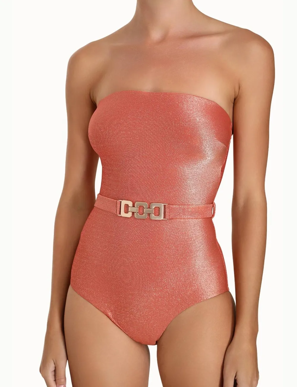 ZIMMERMANN Devi Lurex Chain Link 1Pc-Women One Pieces