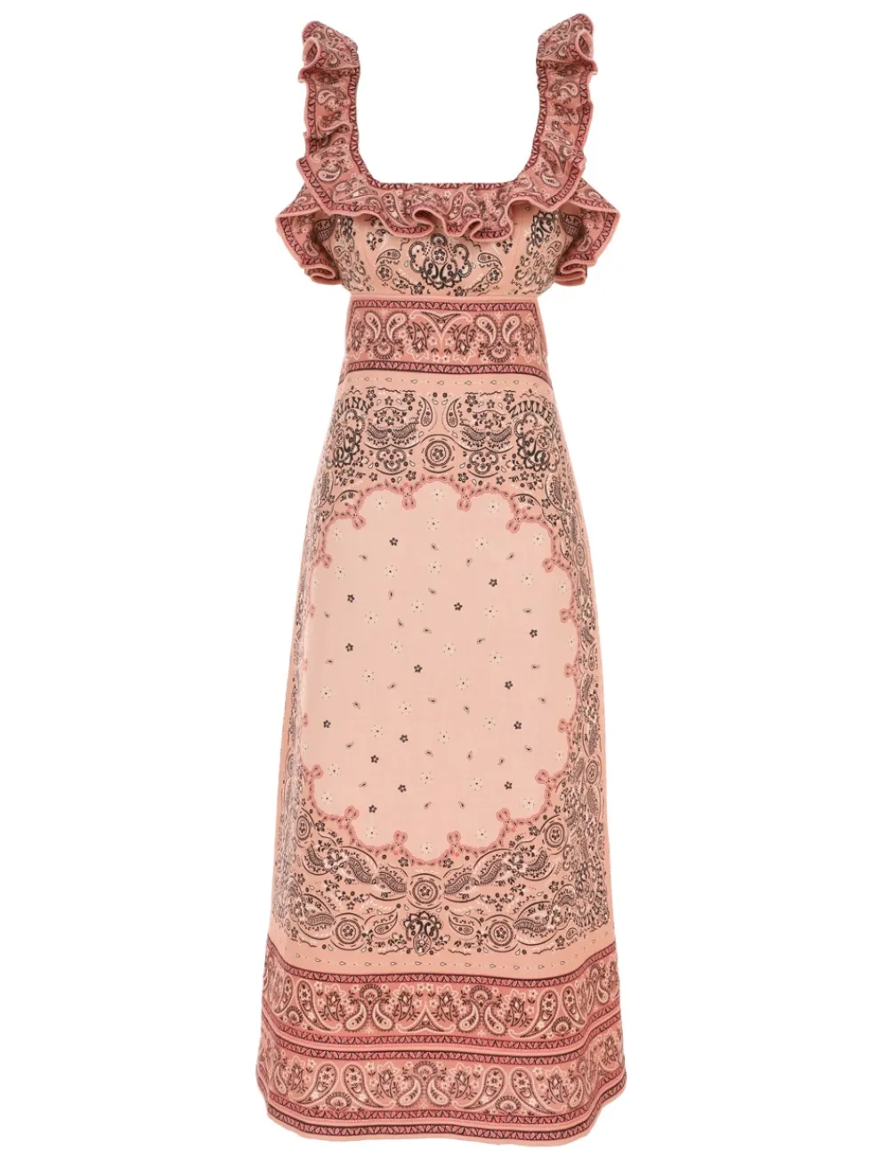 ZIMMERMANN Matchmaker Frilled Midi-Women Clothing