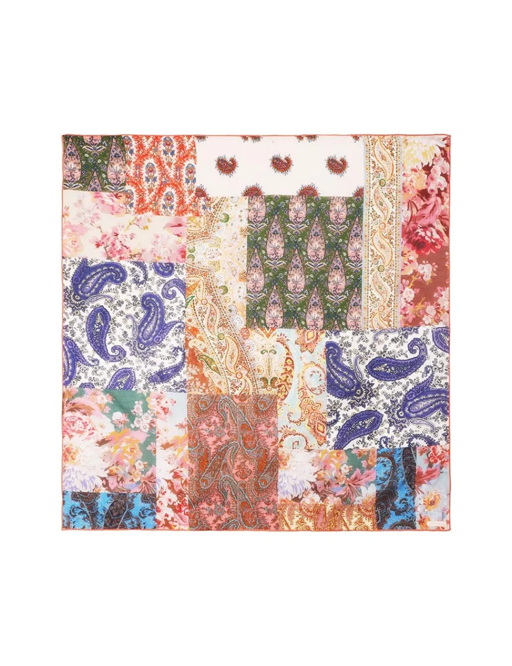 ZIMMERMANN Silk Cotton Square Scarf-Women Accessories