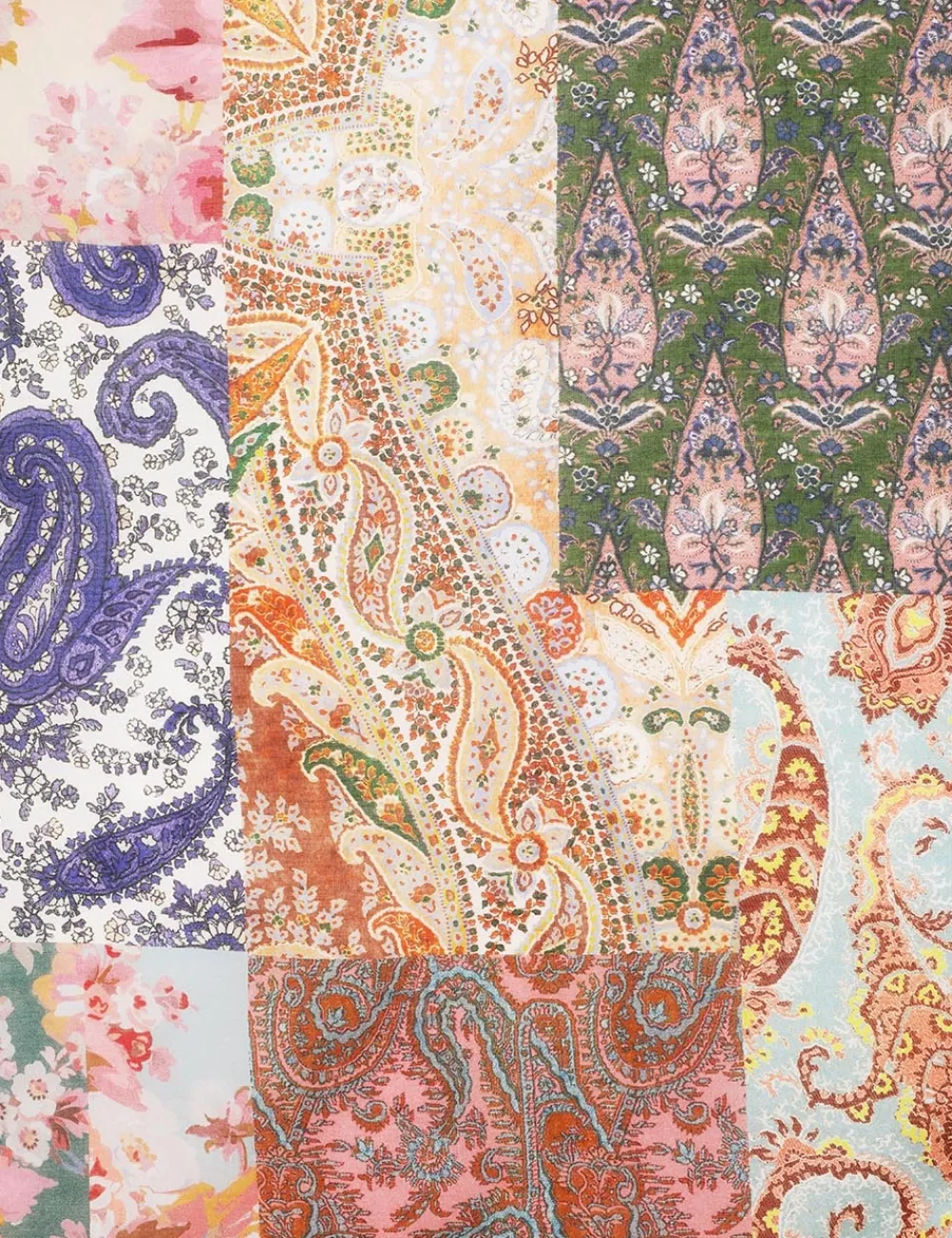 ZIMMERMANN Silk Cotton Square Scarf-Women Accessories