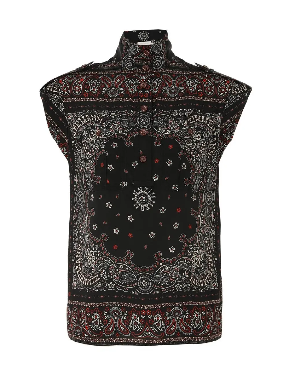 ZIMMERMANN Utility Shirt-Women Clothing