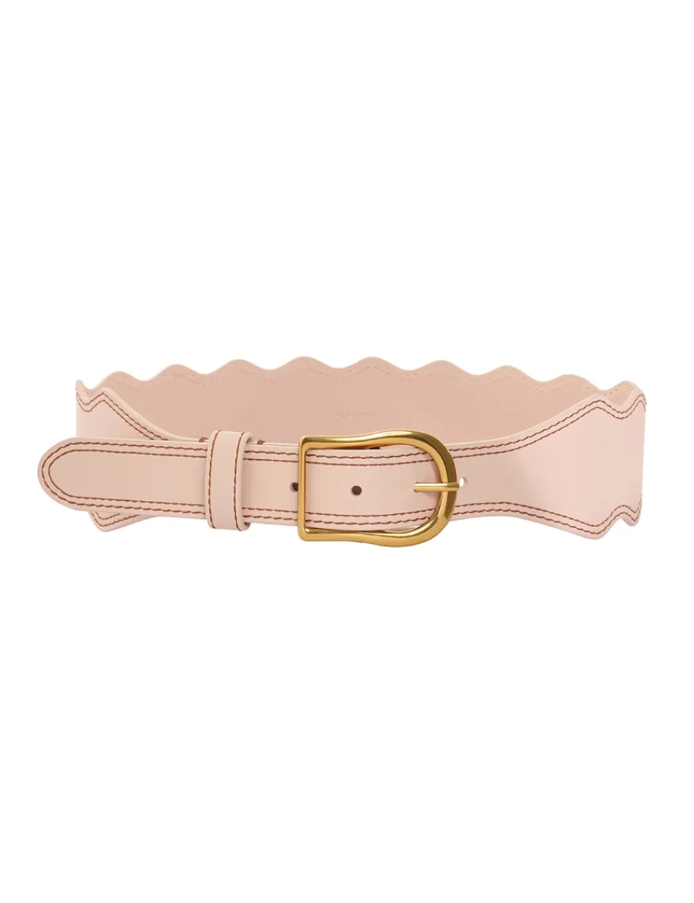 ZIMMERMANN Wave Leather Waist Belt-Women Accessories
