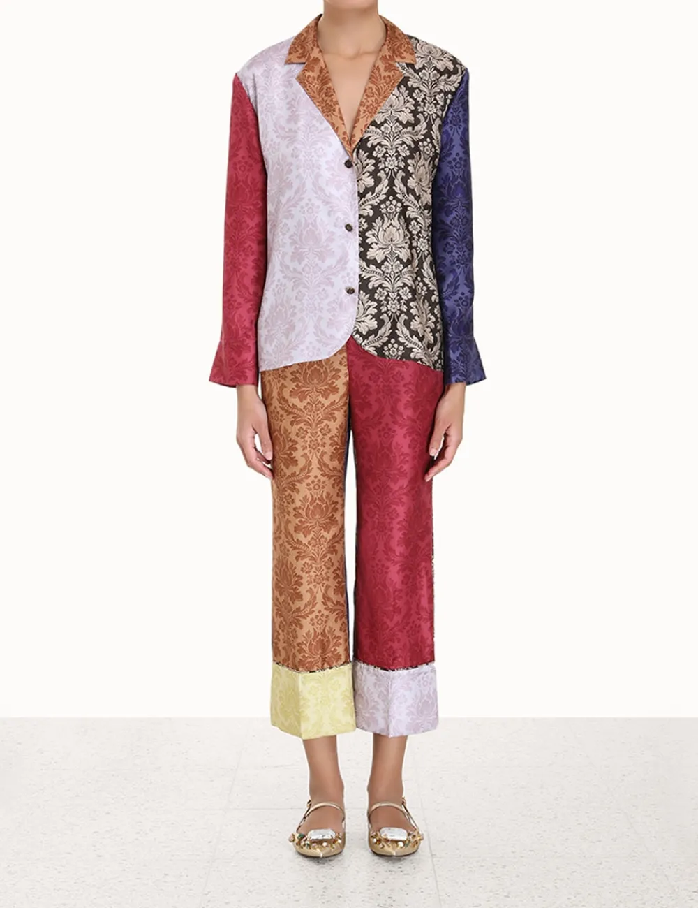 ZIMMERMANN Lyrical Spliced Flare Pant-Women Luminosity