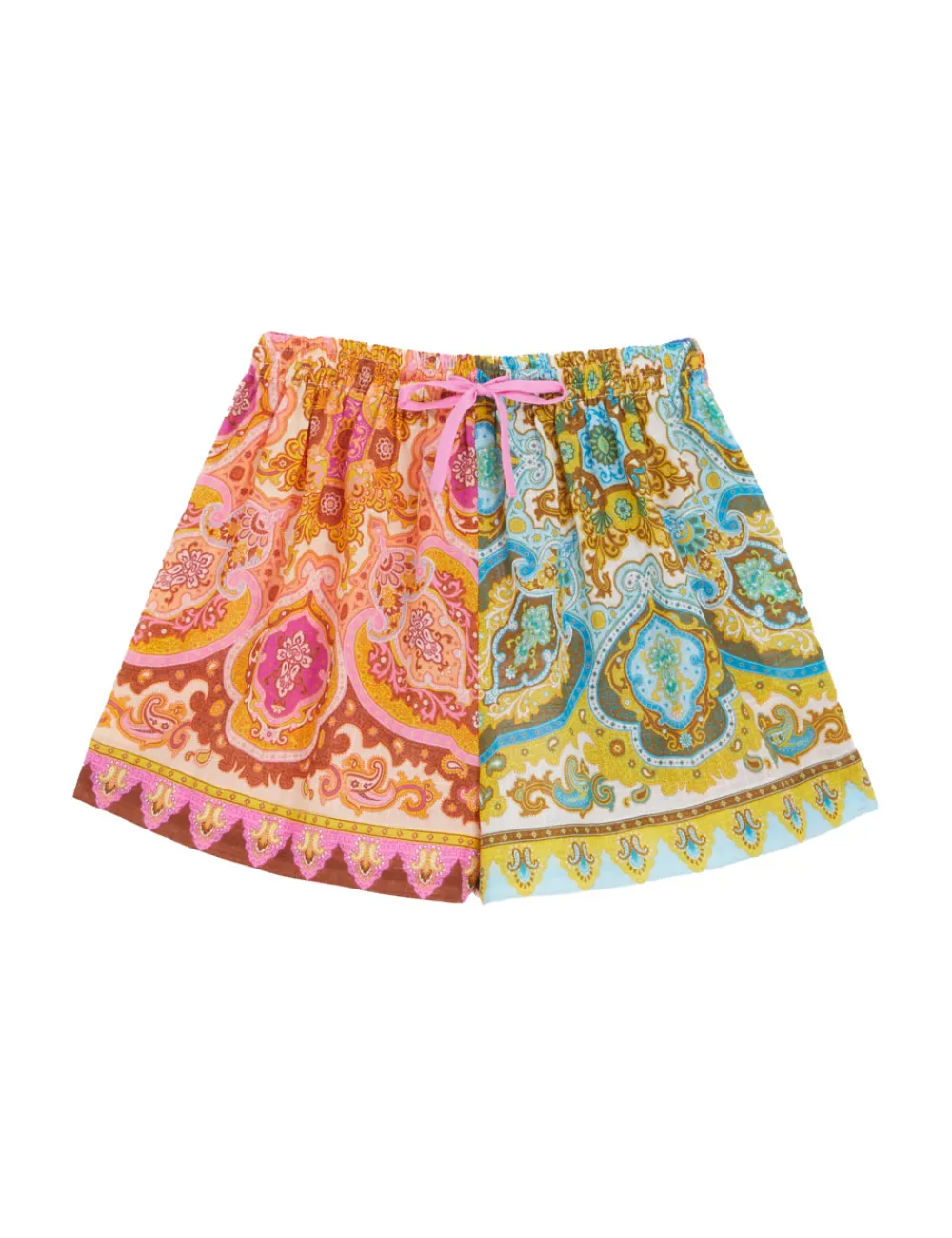 ZIMMERMANN Halcyon Paisley Shorts-Women Clothing