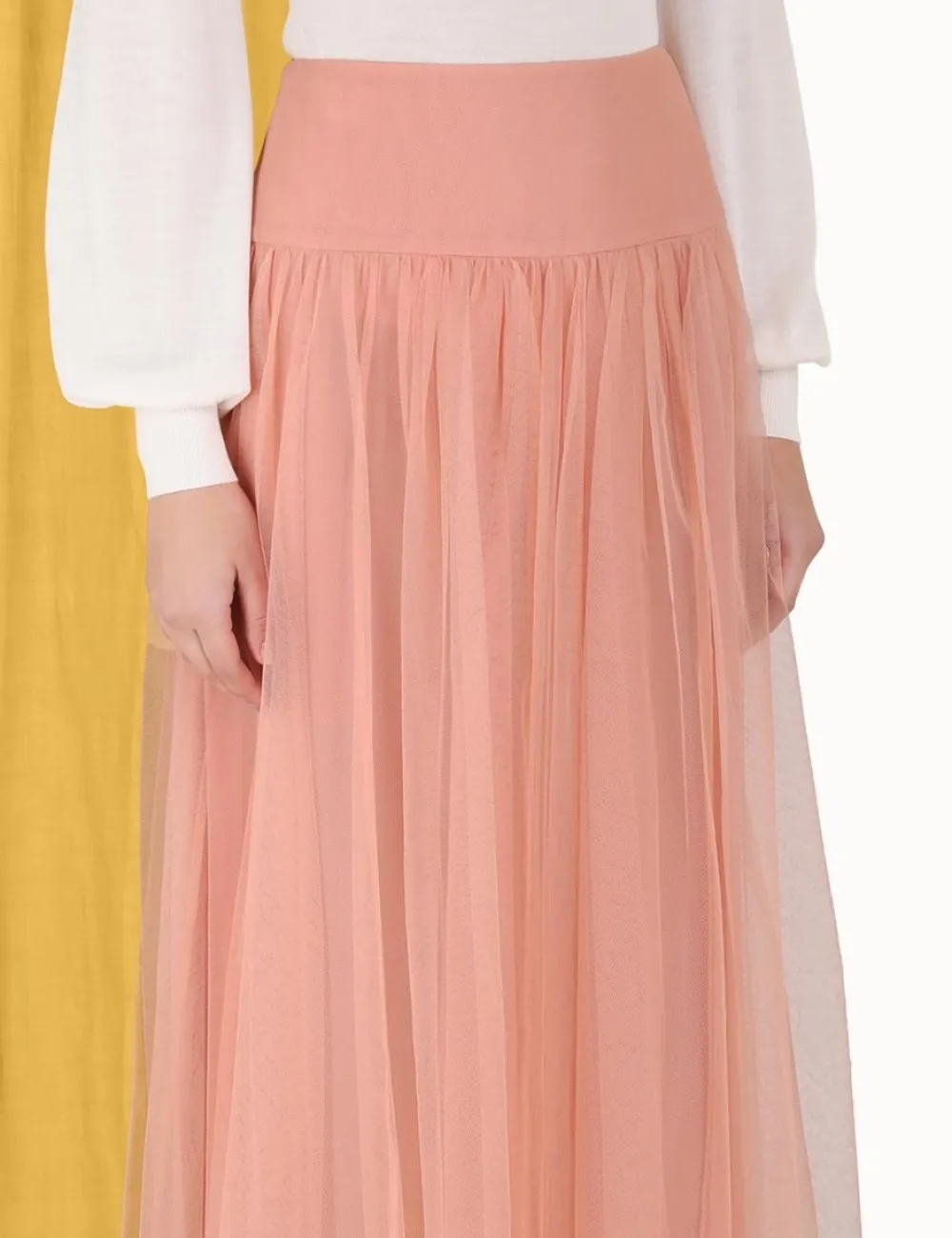 ZIMMERMANN Tulle Skirt-Women Skirts