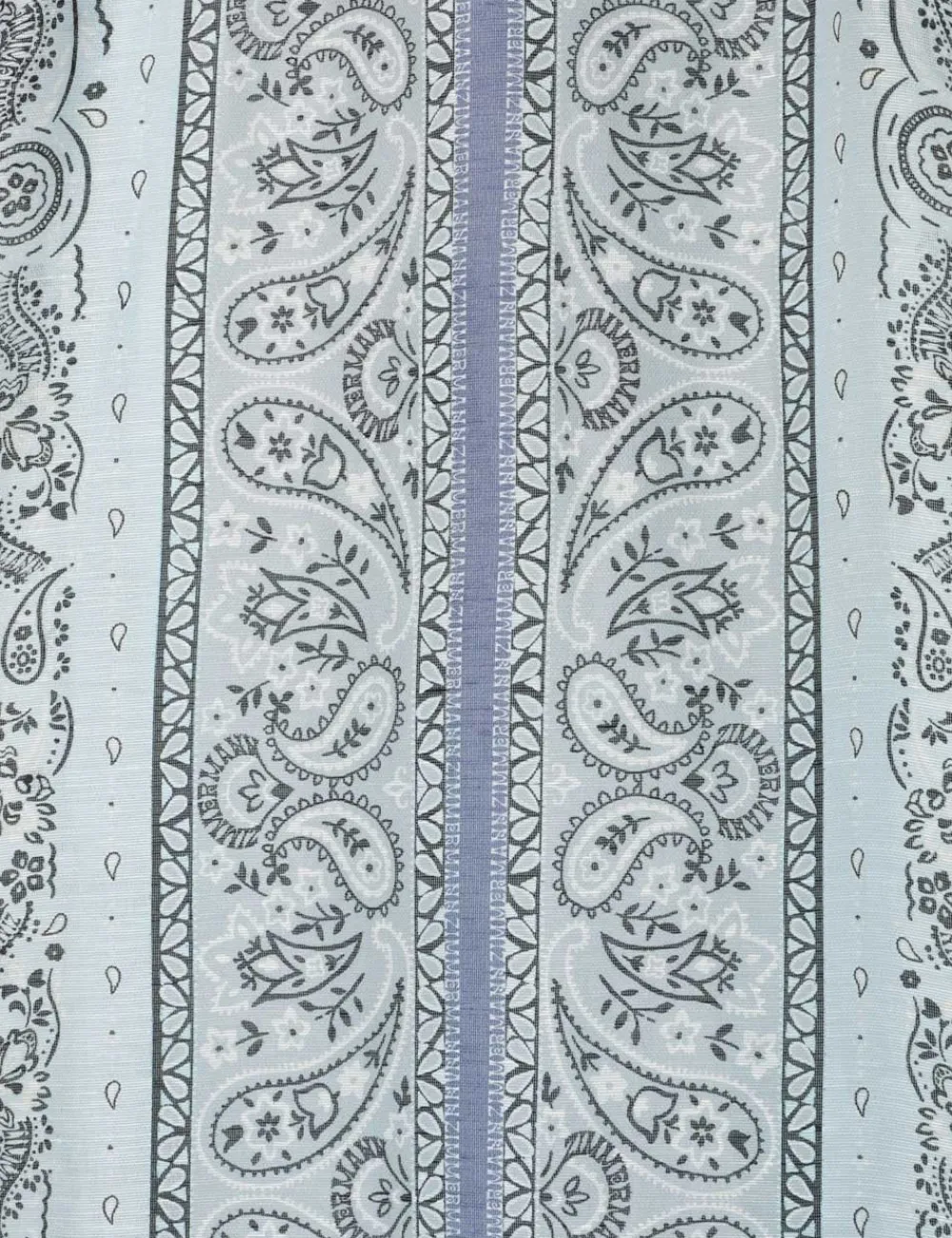 ZIMMERMANN Matchmaker Gathered Midi Skirt-Women Clothing