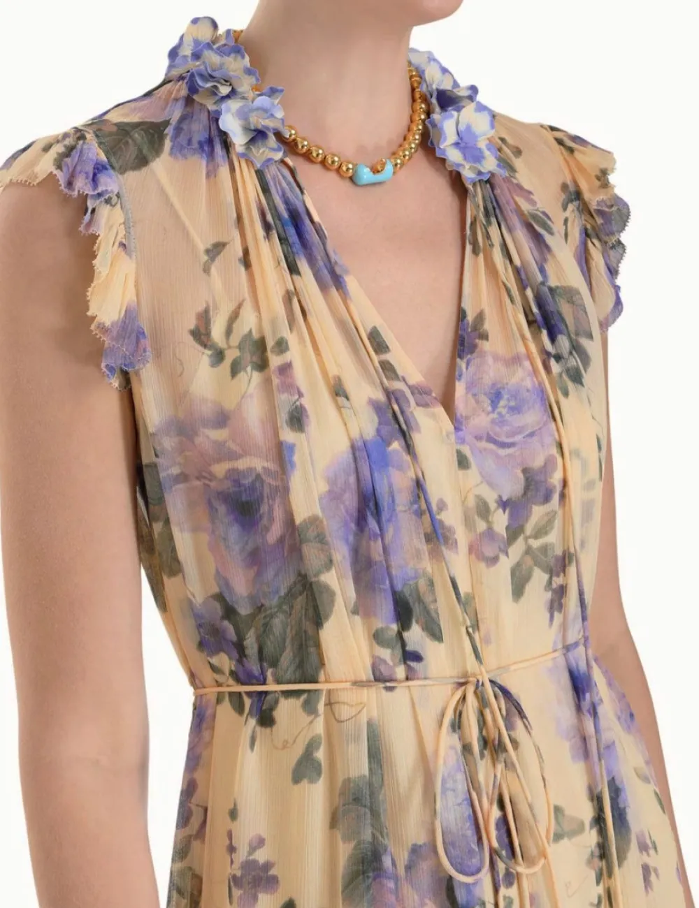 ZIMMERMANN Lyrical Flutter Dress-Women Luminosity