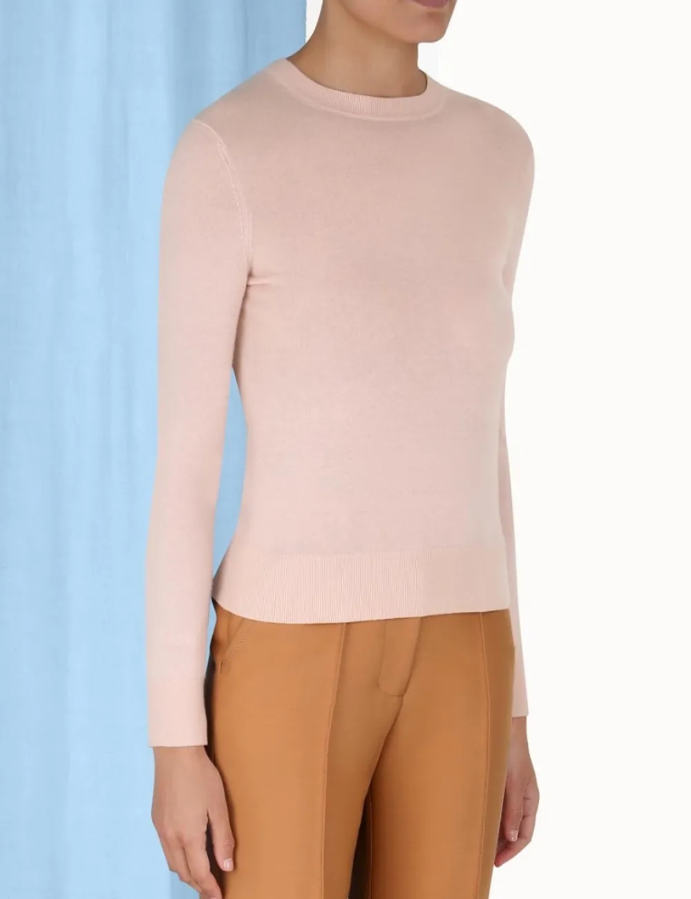 ZIMMERMANN Classic Crew Neck Sweater-Women Knitwear