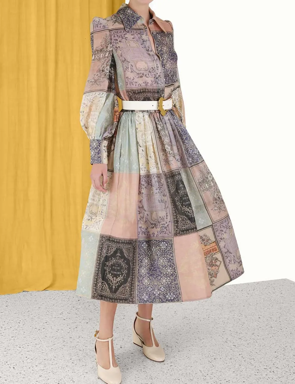 ZIMMERMANN Lyrical Book Print Blouse-Women Luminosity