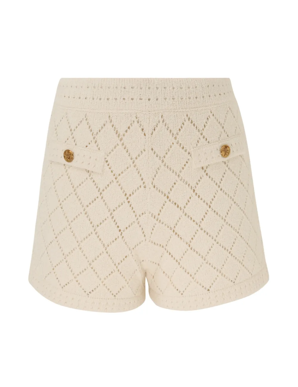 ZIMMERMANN Matchmaker Pointelle Shorts-Women In Focus