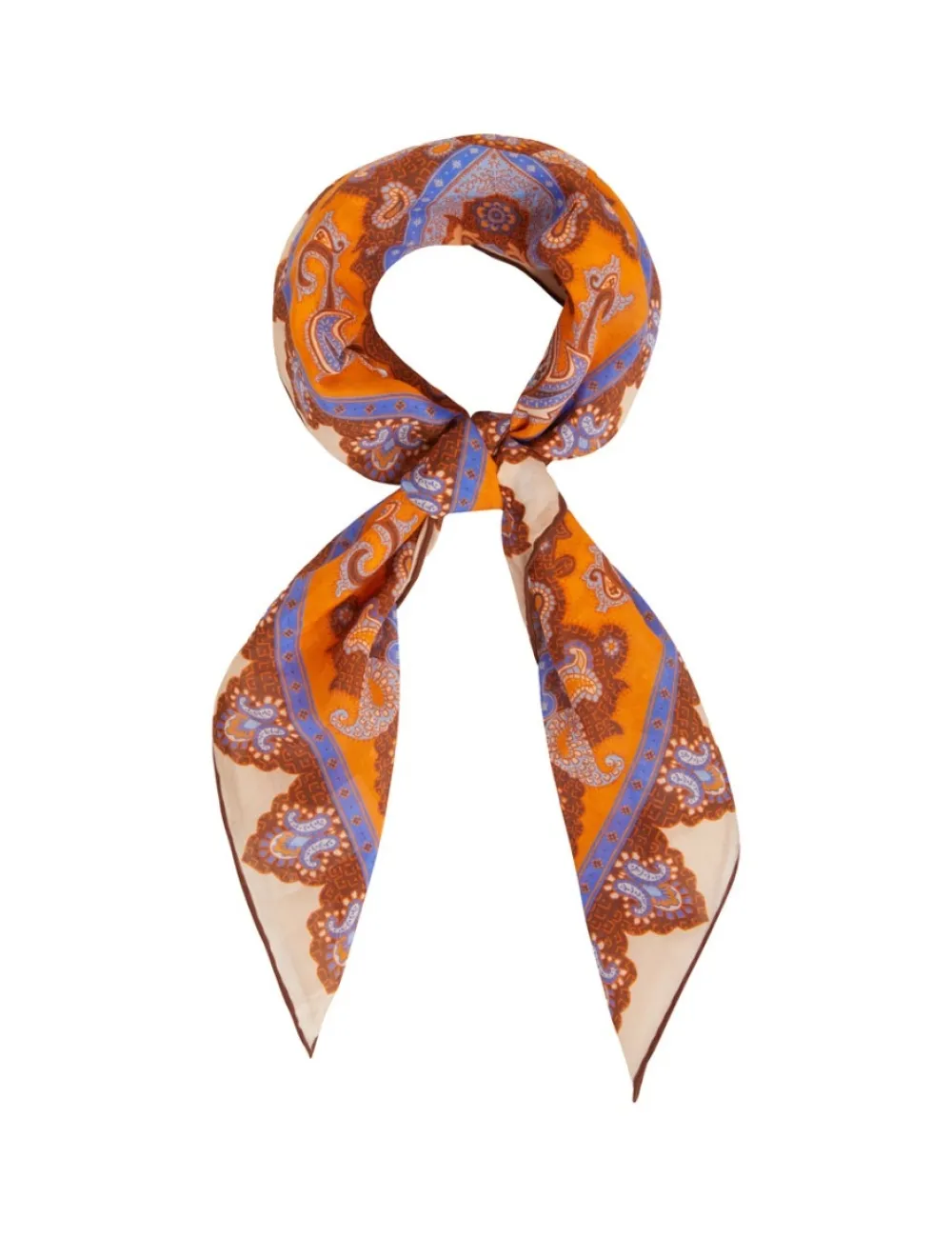 ZIMMERMANN Silk Cotton Square Scarf-Women Scarves