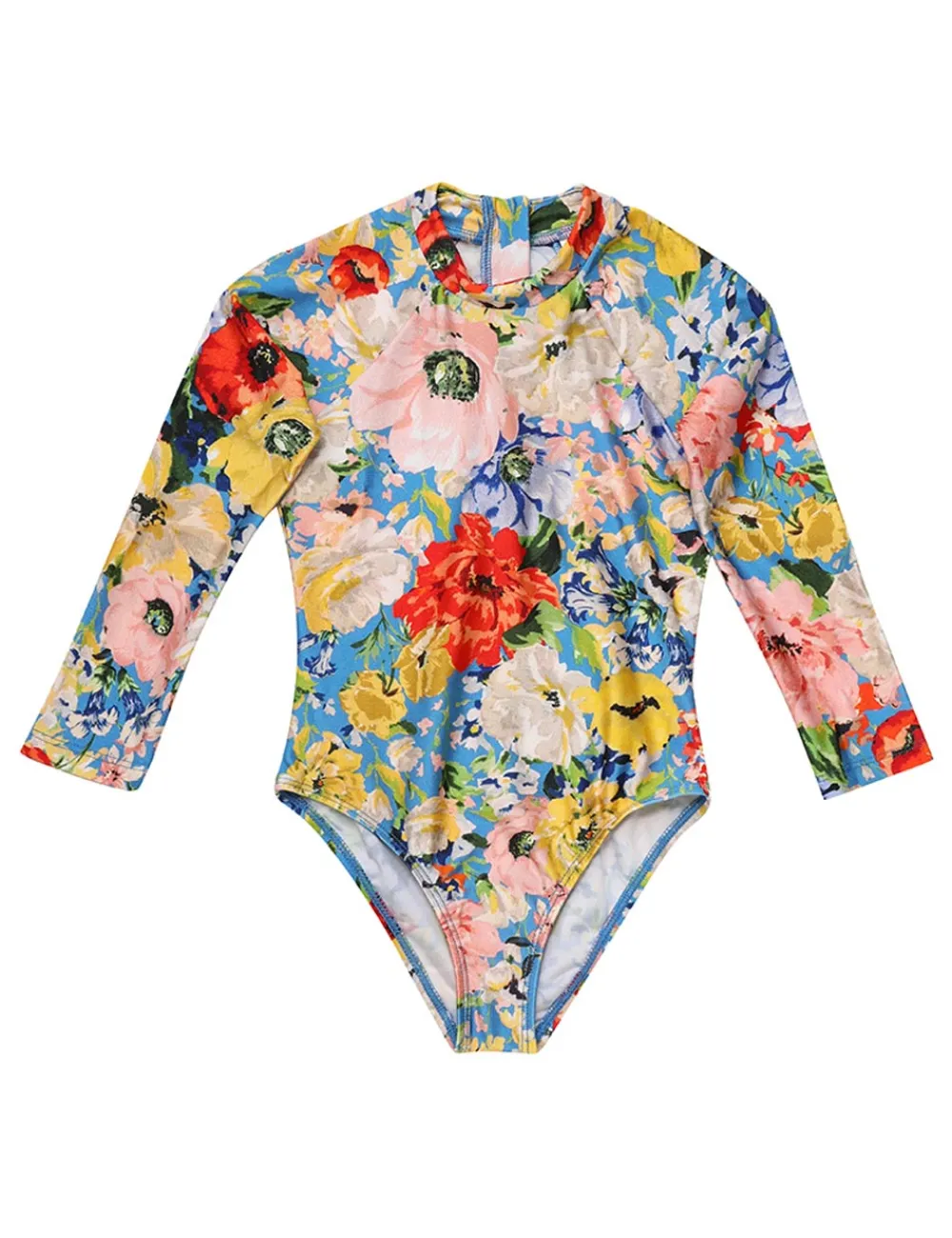 ZIMMERMANN Alight Long Sleeve 1Pc-Women Swimwear