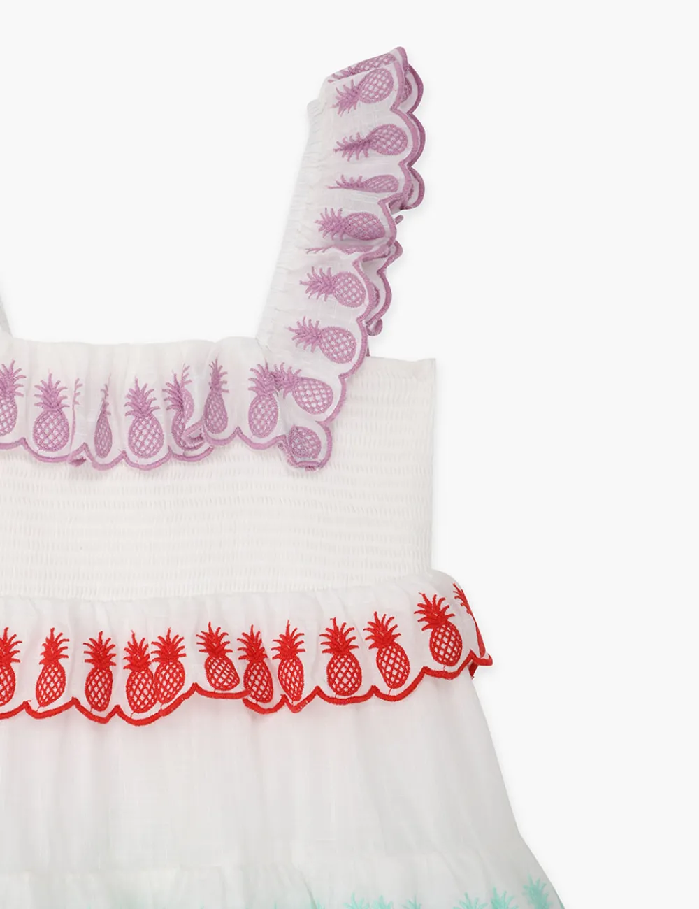 ZIMMERMANN Raie Shirred Picnic Dress-Women Clothing