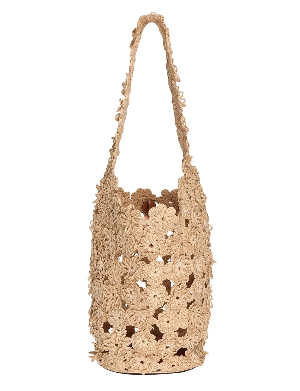 ZIMMERMANN Floral Crochet Tote-Women Accessories